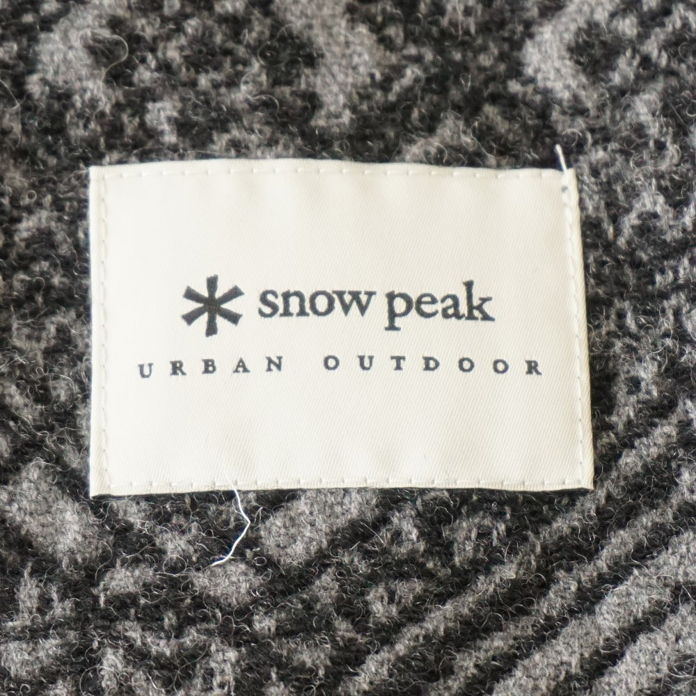 未使用 スノーピーク snowpeak Shetland Cotton JQ Tweed Cushion Cover グレー UO-AC-20AU003GY クッションカバー 2点セット 未使用 スノーピーク snowpeak Shetland Cotton JQ Tweed