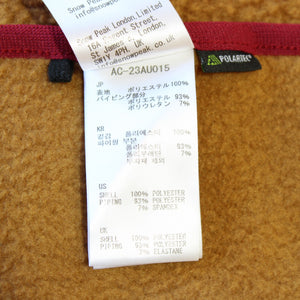 美品 
スノーピーク（snow peak） Thermal Boa Fleece Blanket AC-23AU015 ブラウン