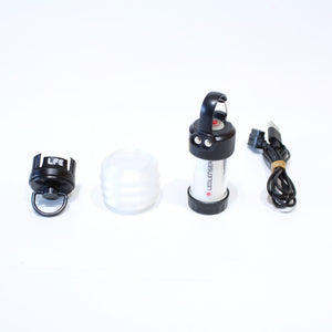 【点灯確認済】 美品 
 Ledlenser ML4 ウォームライト＆シェード・アダプターセット 43130
