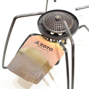 【点火・燃焼確認済】 ソト（soto） レギュレーターストーブ　ナチュラム別注カラー ST-310 ナチュラム別注カラー（サンドベージュ×ブラック）