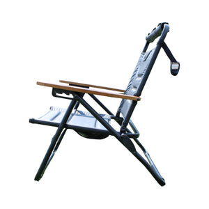 美品 
アッソブ（AS2OV） リクライニング ローバーチェア 392100-10 ブラック