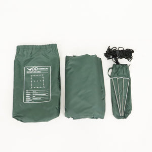 新品同様 
 DD Hammocks DD Tarp 4x4 OLIVE GREEN