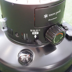 入手困難　美品  スノーピーク（snowpeak） レインボーストーブ KH-001BK ストーブ・コンロ ブラック　着火確認済