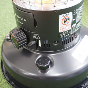 入手困難　美品  スノーピーク（snowpeak） レインボーストーブ KH-001BK ストーブ・コンロ ブラック　着火確認済