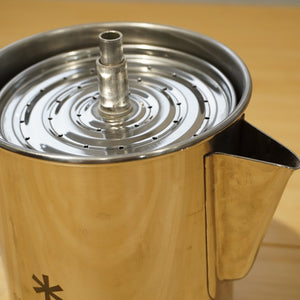スノーピーク（snowpeak） ステンレスパーコレーター6cup PR-006 調理器具　キャンプ　コーヒー　ケトル　900ml