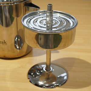 スノーピーク（snowpeak） ステンレスパーコレーター6cup PR-006 調理器具　キャンプ　コーヒー　ケトル　900ml