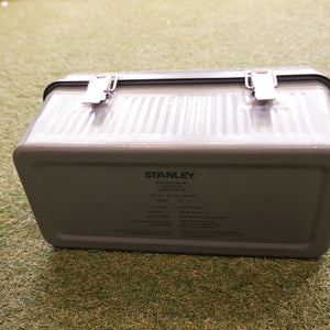 美品  スタンレー（STANLEY） クラシックランチボックス  9.4L キャリー・コンテナ　ギアボックス　ツールボックス　スチール