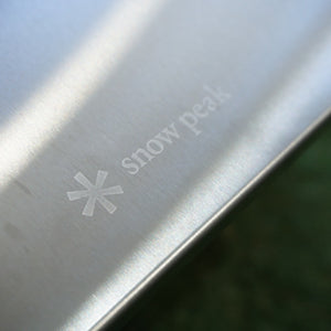 新品同様  スノーピーク（snowpeak） ステンボックス1ユニット CK-050 アイアングリルテーブルIGT　専用オプション