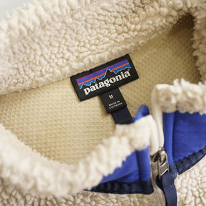 美品  パタゴニア（patagonia） レトロX ジャケット ナチュラル・ムーンブルー メンズ　サイズM　人気カラー