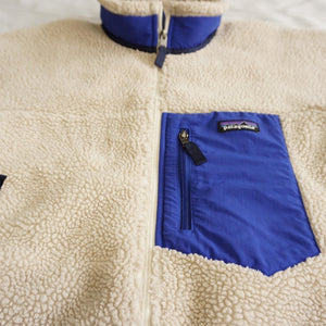 美品  パタゴニア（patagonia） レトロX ジャケット ナチュラル・ムーンブルー メンズ　サイズM　人気カラー