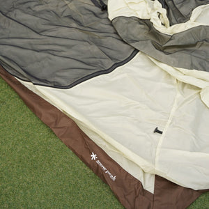 美品  スノーピーク（snowpeak） リビングシェルインナールーム＆グランドシート TP-512IR/TP-512IR-1 インナーテント　５人