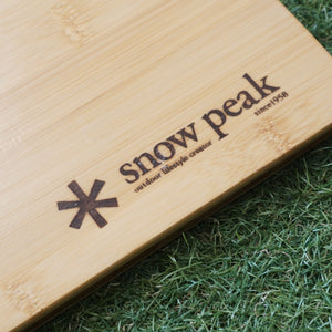 【廃番　入手困難】　新品同様  スノーピーク（snowpeak） CK-134T IGTスライドトップロング竹 テーブル・チェア