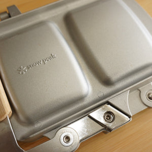【人気商品】美品  スノーピーク（snowpeak） ホットサンドクッカー トラメジーノ GR-009 調理器具　ホットサンドメーカー