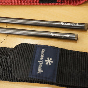 【激レア入荷！】美品  スノーピーク（snowpeak） 和武器Black（黒）＆和武器セット　 SCT-103&FES-020 雪峰祭限定 食器・テーブルウェア　二継式箸
