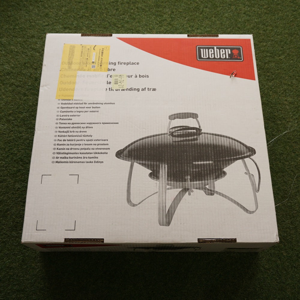 未使用 ウェーバー(Weber) バーベキュー コンロ BBQ グリル ファイアープレイス  2750 ストーブ・コンロ　焚火台　焚き火