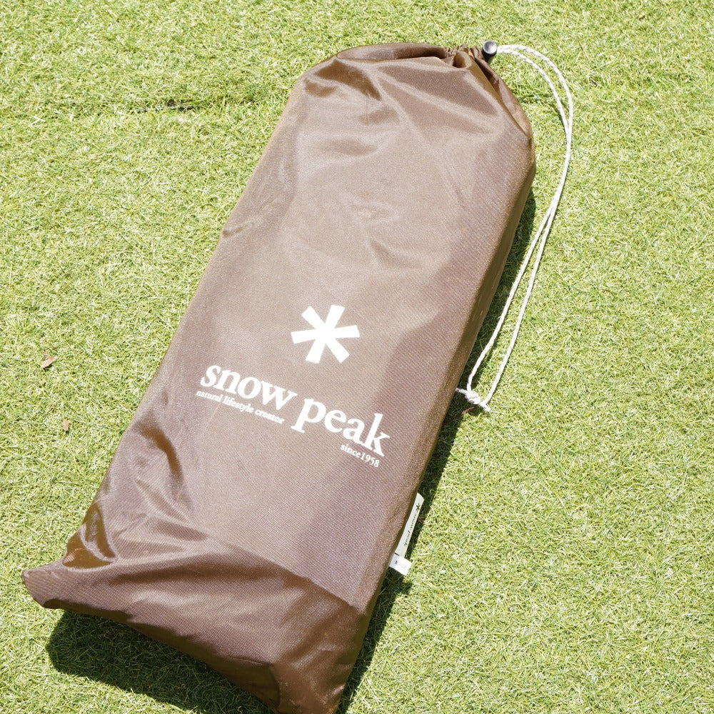 美品  スノーピーク（snowpeak） リビングシート TM-115 テント・タープアクセサリー　お座敷シート　防水