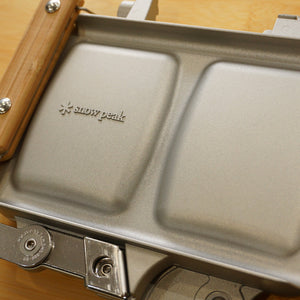 美品  スノーピーク（snowpeak） ホットサンドクッカートラメジーノ GR-009 調理器具