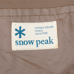スノーピーク（snowpeak） リビングシート　旧品番　収納ケースなし TM-115 テント・タープアクセサリー　レジャーシート