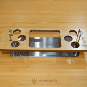 【廃盤・入手困難】美品  スノーピーク（snowpeak） IGT スパイスホルダーB CK-132B 食器・テーブルウェア　アイアングリルテーブルオプション
