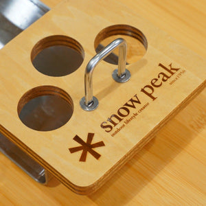 【廃盤・入手困難】美品  スノーピーク（snowpeak） IGT スパイスホルダーB CK-132B 食器・テーブルウェア　アイアングリルテーブルオプション