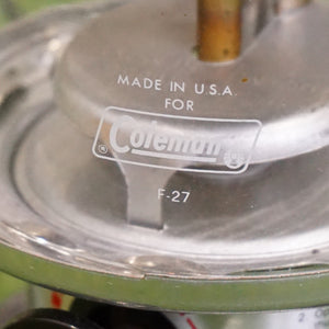美品  コールマン（Coleman） 285ツーマントルデュアルフューエルランタン ライト・ランタン　ランタンカバー付き