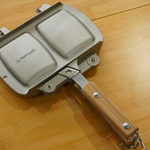 美品  スノーピーク（snowpeak） ホットサンドクッカートラメジーノ GR-009 調理器具　ホットサンドメーカー