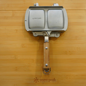 スノーピーク（snowpeak） ホットサンドクッカートラメジーノ GR-009 調理器具　ホットサンドメーカー
