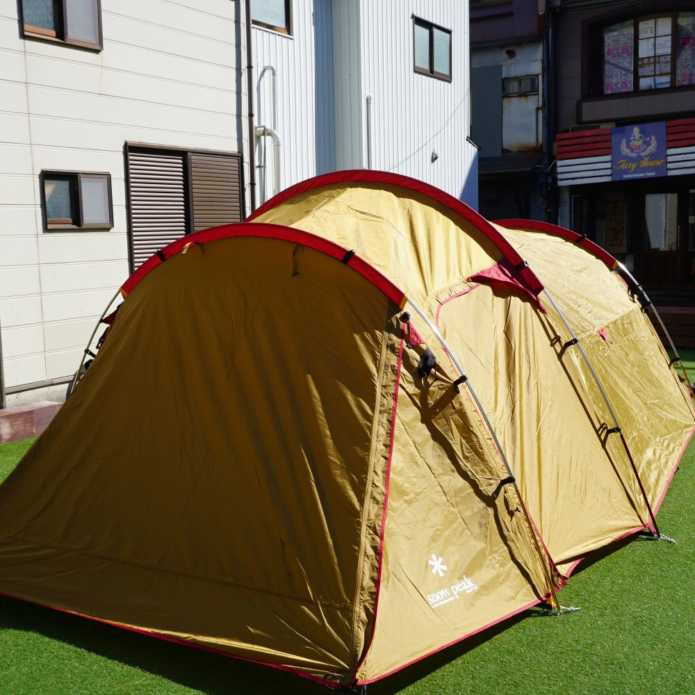 【組立確認済】 美品  スノーピーク（snowpeak） ヴォールト SDE-080 テント　トンネル型　エントリーモデル　３〜４人