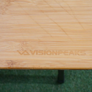 ビジョンピークス（VISIONPEAKS） バンブーソリッドテーブル100 VP160401H01 テーブル・チェア　高さ3段階調節可能　竹天板
