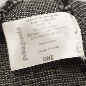 パタゴニア（patagonia） ニット帽 ニットキャップ ブラック [9/26値下げ]
