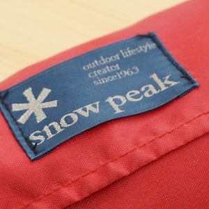 美品　スノーピーク（snowpeak） ソロテーブルBAJA400 SLV-001 テーブル・チェア ソロキャン　おぜん　ツーリング