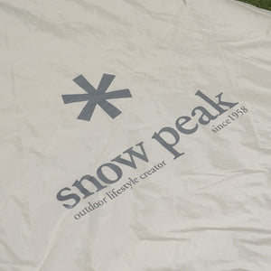 美品 スノーピーク（snowpeak） ランドステーションLアイボリー TP-821IV 大型タープ　6~8人用　人気商品 [7/28値下げ]