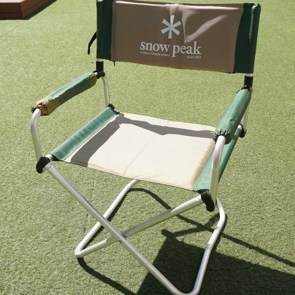 スノーピーク（snowpeak） パッドインチェアAL グリーン LV-052PG テーブル・チェア