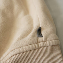 画像をギャラリービューアに読み込む, ザ・ノースフェイス（THE NORTH FACE） ロゴ刺繍　裏起毛パーカー 古着 スウェット・パーカー クリーム メンズ サイズ/XL