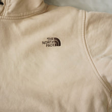画像をギャラリービューアに読み込む, ザ・ノースフェイス（THE NORTH FACE） ロゴ刺繍　裏起毛パーカー 古着 スウェット・パーカー クリーム メンズ サイズ/XL