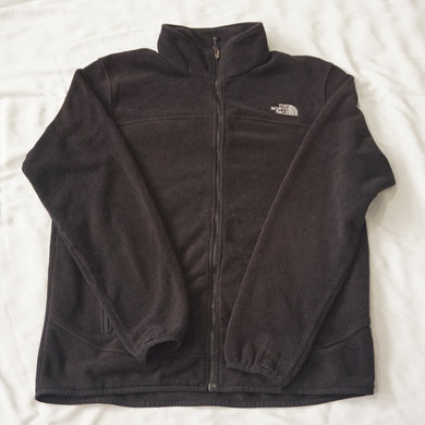 ザ・ノースフェイス（THE NORTH FACE） フルジップフリースジャケット 古着 ブルゾン ブラック メンズ サイズ/XL [5/18値下げ]