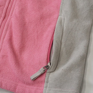 ザ・ノースフェイス（THE NORTH FACE） フリースジャケット ブルゾン ピンク×グレー レディース サイズ/S [5/18値下げ]