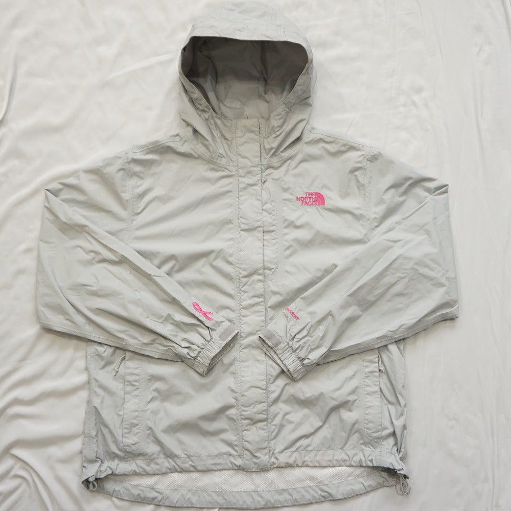 ザ・ノースフェイス（THE NORTH FACE） マウンテンパーカー HYVENT ブルゾン 古着 ライトグレー レディース サイズ/L [7/1値下げ]