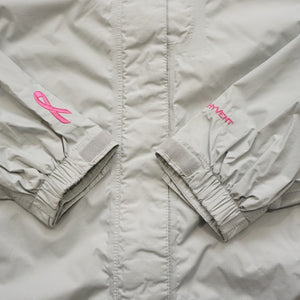 ザ・ノースフェイス（THE NORTH FACE） マウンテンパーカー HYVENT ブルゾン 古着 ライトグレー レディース サイズ/L [7/1値下げ]