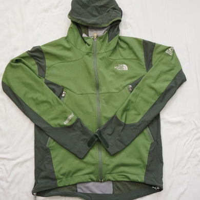 ザ・ノースフェイス（THE NORTH FACE） マウンテンパーカー FLIGHT SERIES トレイルラン 古着 グリーン メンズ サイズ/M