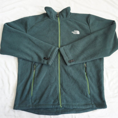 ザ・ノースフェイス（THE NORTH FACE） フリース　ジャケット ブルゾン 古着 モスグリーン メンズ サイズ/M