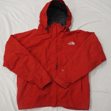 美品 ザ・ノースフェイス（THE NORTH FACE） HYVENT　ハイベント　フルジップ　マウンテンパーカー ブルゾン 古着 レッド メンズ サイズ/S