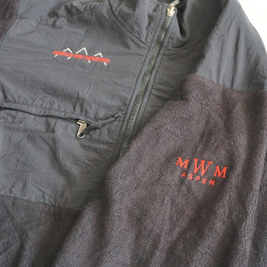ザ・ノースフェイス（THE NORTH FACE） フリースジャケット MWM　APEX ブルゾン 古着 ブラック メンズ サイズ/M