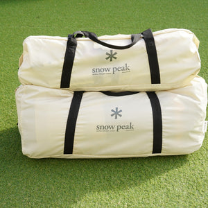 【組立確認済】美品 スノーピーク（snowpeak） ランドロックアイボリー TP-671IV シェルター　アイボリーカラー　2ルーム  4~6人用　大型テント [12/22値下げ]