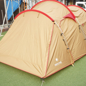 【組立確認済】美品 スノーピーク（snowpeak） エントリーパックTT&グランドシートセット SET-250H/SET-250-1 テント　ヴォールト　小川張り　エントリーモデル