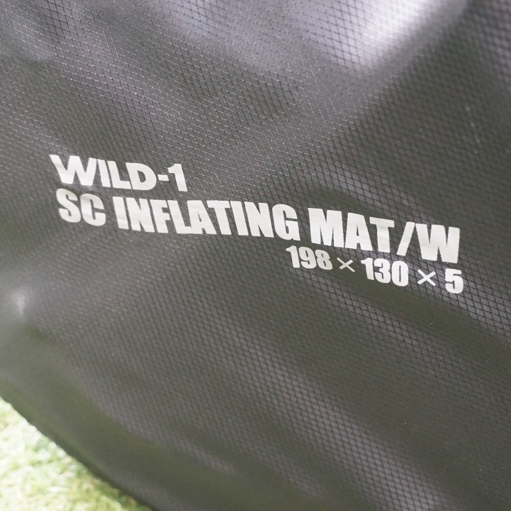 WILD-1 SCインフレーティングマットダブル WIM04-130 スリーピングギア　インフレーターマット スリーピングマット　エアーマット [8/7値下げ]