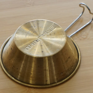 ユニフレーム（UNIFLAME） UFシェラカップ300 ブラス キッチンツール　食器　目盛り付き　真鍮　Brass