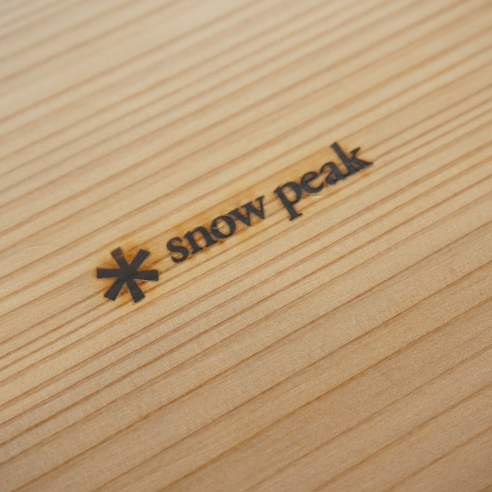 未使用 スノーピーク（snowpeak） 曲物弁当箱 PG-014 テーブル