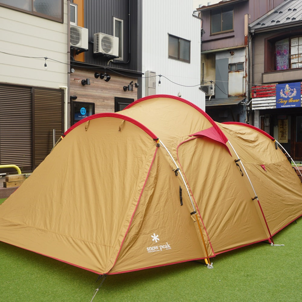【組立確認済】 美品 スノーピーク（snowpeak） ヴォールト SDE-080 テント　トンネル型　エントリーモデル　３〜４人