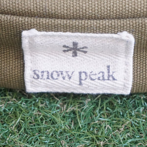 美品 スノーピーク（snowpeak） ラウンジクッション TM-096 テーブル・チェア　グラウンドスタイル　お座敷　座布団　二つ折り [送料無料]